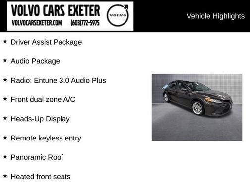 2018 Toyota Camry XLE