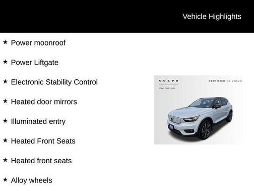 2022 Volvo XC40 Recharge Pure Electric P8 Twin Plus