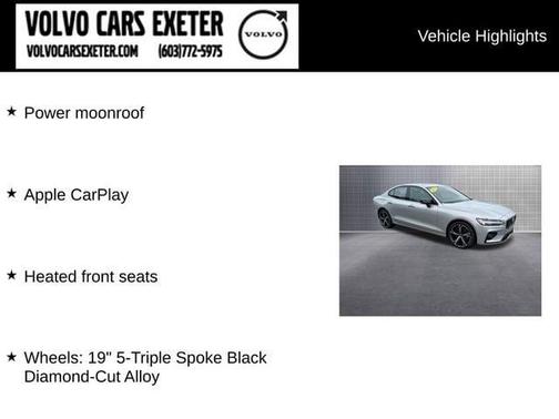 2024 Volvo S60 B5 Plus Dark Theme