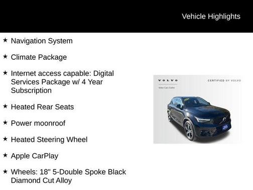 2023 Volvo XC40 B5 Plus Dark Theme