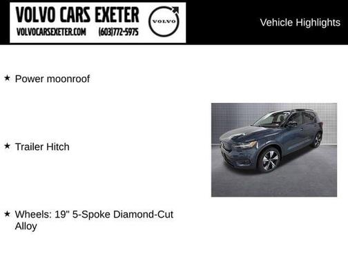 2022 Volvo XC40 Recharge Pure Electric P8 Twin Plus