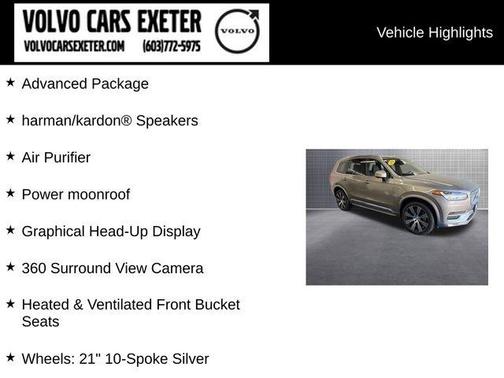 2022 Volvo XC90 T6 Inscription 6 Passenger