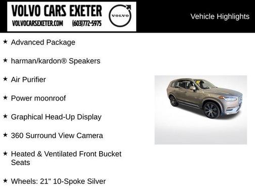 2022 Volvo XC90 T6 Inscription 6 Passenger