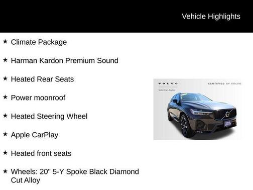 Platinum Gray Metallic 2023 Volvo XC60 B5 Plus Dark Theme