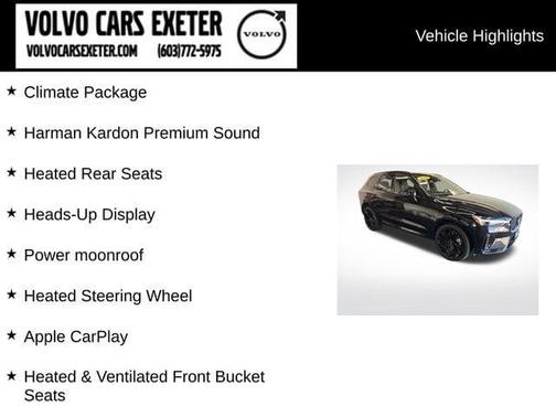 2024 Volvo XC60 Recharge Plug-In Hybrid T8 Ultimate Black Edition