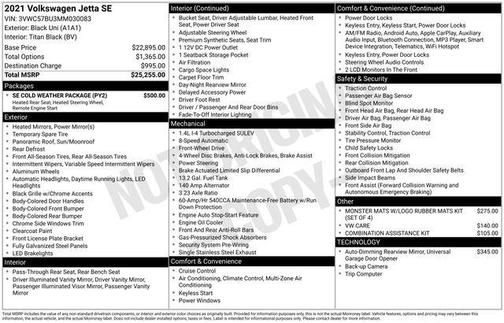 2021 Volkswagen Jetta 1.4T SE