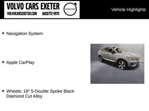 2023 Volvo C40 Recharge Pure Electric Twin Plus
