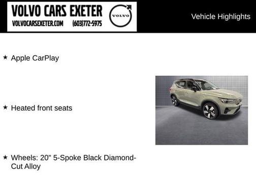 2024 Volvo XC40 Recharge Pure Electric Twin Plus