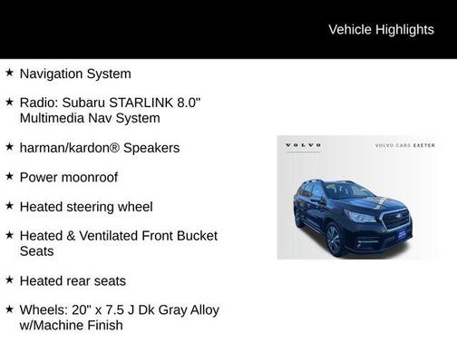 2022 Subaru Ascent Touring 7-Passenger
