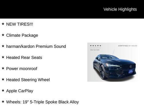 2024 Volvo S60 B5 Plus Black Edition