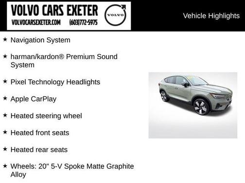 2023 Volvo C40 Recharge Pure Electric Twin Ultimate