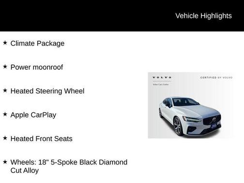 2023 Volvo S60 B5 Core Dark Theme