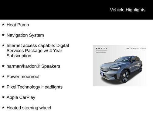 2023 Volvo XC40 Recharge Pure Electric Twin Ultimate