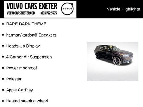 2023 Volvo XC90 Recharge Plug-In Hybrid T8 Ultimate Dark Theme 7-Seater