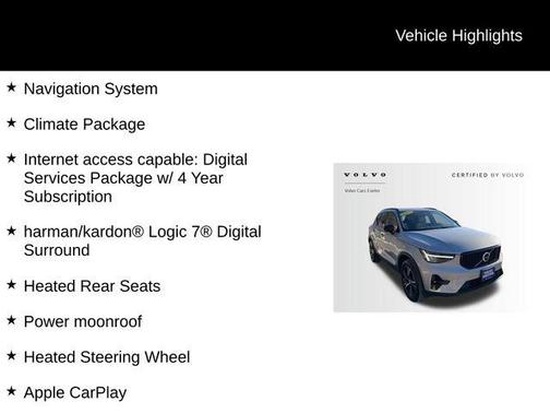 2023 Volvo XC40 B5 Plus Dark Theme
