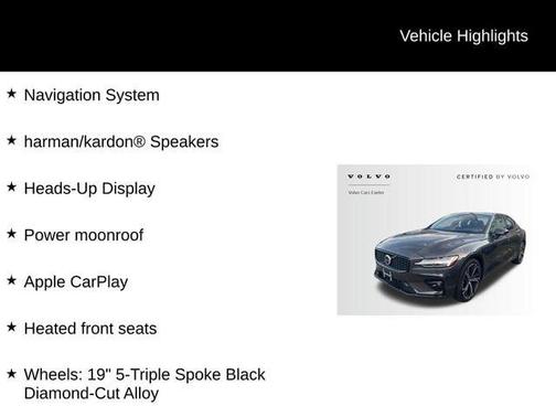 2024 Volvo S60 B5 Ultimate Dark Theme