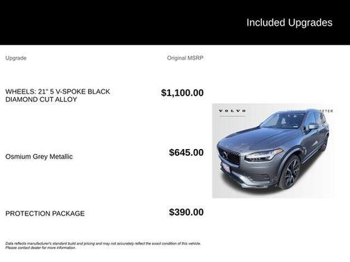 2020 Volvo XC90 T6 Momentum 7 Passenger