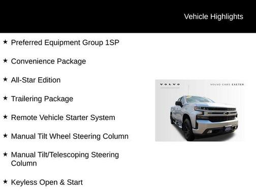 Silver Ice Metallic 2019 Chevrolet Silverado 1500 RST