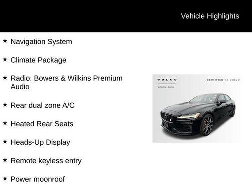 2023 Volvo S60 Recharge Plug-In Hybrid T8 Polestar Engineered