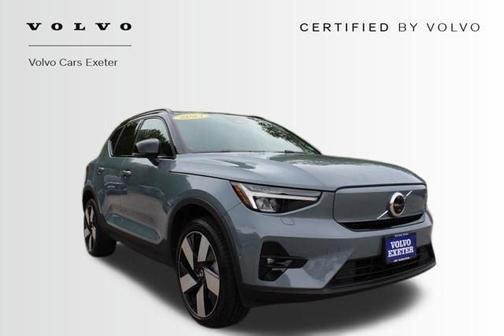 Thunder Gray Metallic 2023 Volvo XC40 Recharge Pure Electric Twin Ultimate