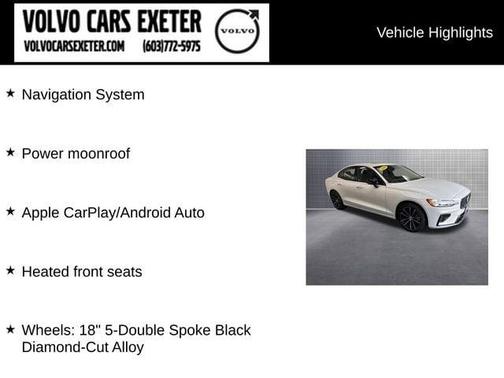 2024 Volvo S60 Recharge Plug-In Hybrid T8 Plus Dark Theme