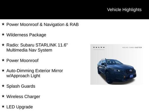 2024 Subaru Outback Wilderness