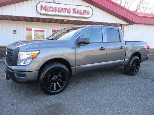 Gun Metallic 2023 Nissan Titan SV