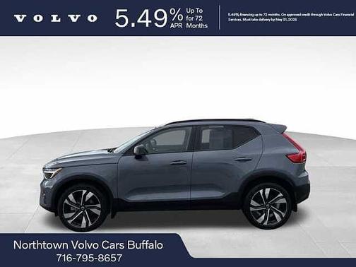 Thunder Grey 2023 Volvo XC40 Plus