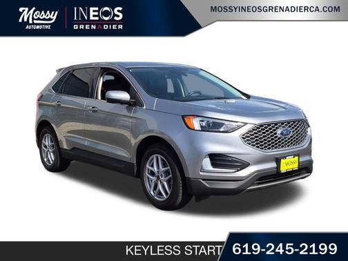 Silver Metallic 2024 Ford Edge SEL