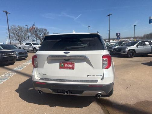 White 2020 Ford Explorer Limited