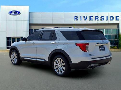 White Metallic 2020 Ford Explorer Limited