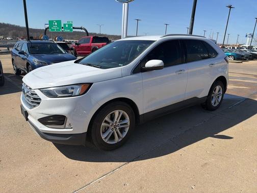 Oxford White 2020 Ford Edge SEL