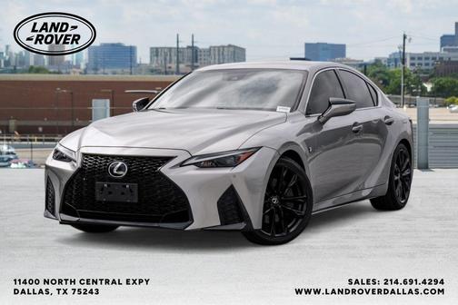 Silver 2023 Lexus IS 350 F Sport