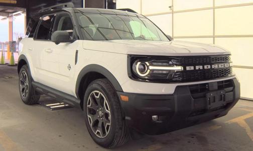 Oxford White 2025 Ford Bronco Sport Outer Banks