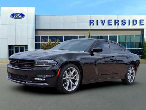 Pitch Black Clearcoat 2023 Dodge Charger SXT