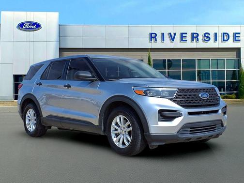 Silver 2021 Ford Explorer Base