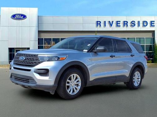 Silver 2021 Ford Explorer Base