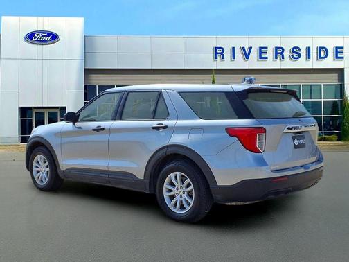 Silver 2021 Ford Explorer Base