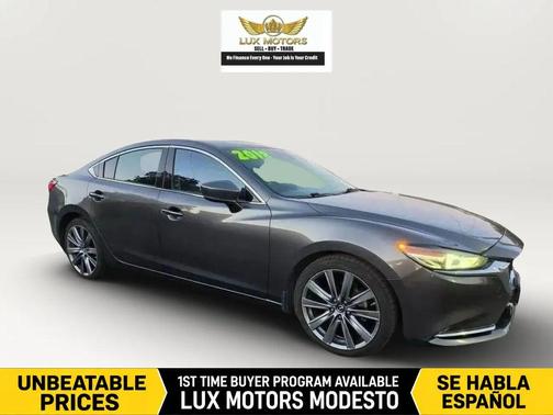 Machine Gray Metallic 2018 Mazda Mazda6 Grand Touring Reserve