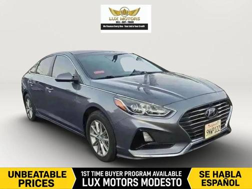 Machine Gray 2019 Hyundai SONATA SE