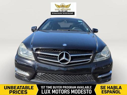 Black 2014 Mercedes-Benz C-Class C 250 Coupe 2D