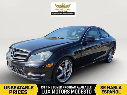 Black 2014 Mercedes-Benz C-Class C 250 Coupe 2D