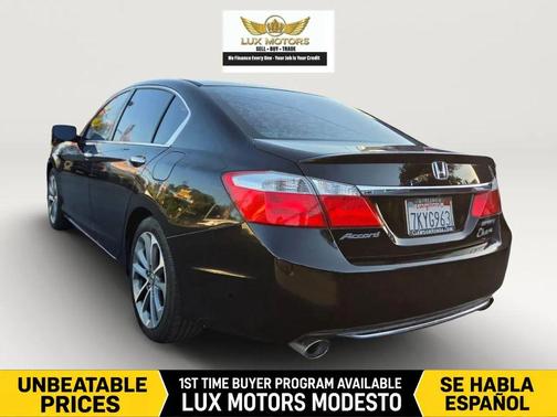 Crystal Black Pearl 2015 Honda Accord Sport