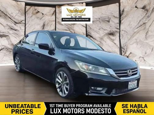 Crystal Black Pearl 2015 Honda Accord Sport