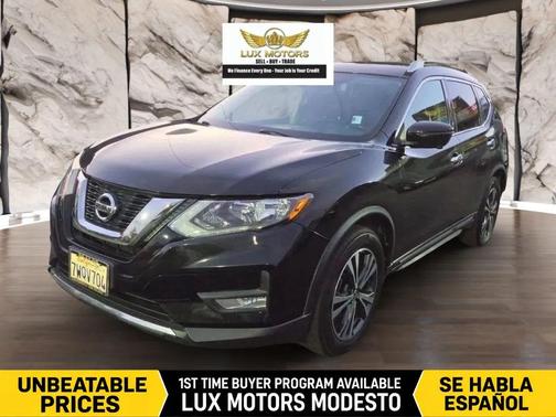 Magnetic Black 2017 Nissan Rogue SL