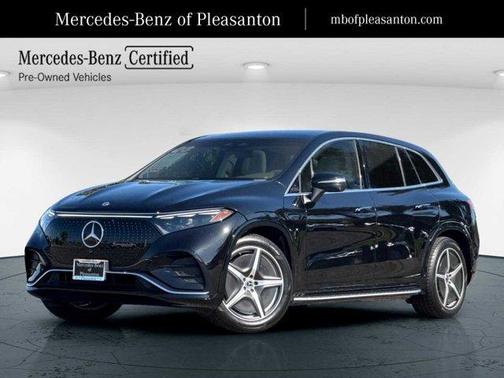 Obsidian Black Metallic 2023 Mercedes-Benz EQS 580 Base 4MATIC