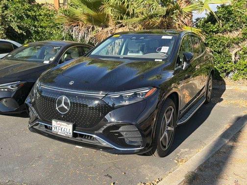 Obsidian Black Metallic 2023 Mercedes-Benz EQS 580 Base 4MATIC