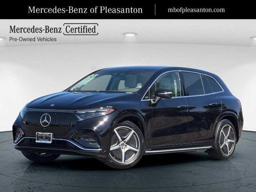 Obsidian Black Metallic 2023 Mercedes-Benz EQS 580 Base 4MATIC