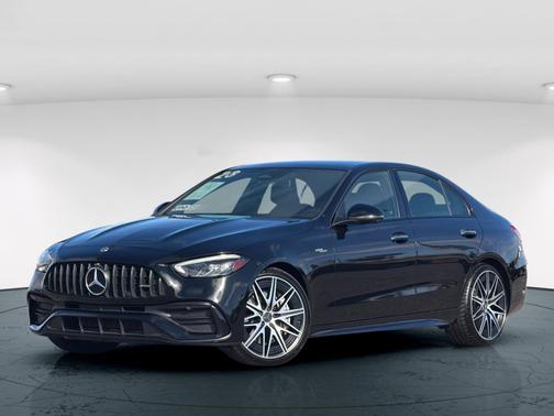 Black 2023 Mercedes-Benz AMG C 43