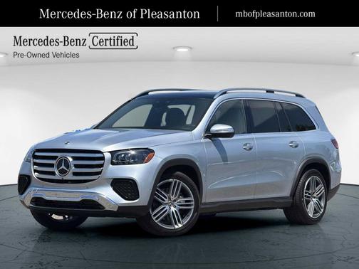Cirrus Silver Metallic 2024 Mercedes-Benz GLS 450 4MATIC